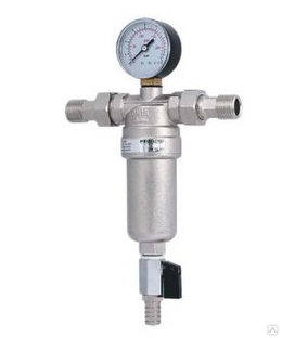 Фильтр промывной с манометром для горячей воды PF 3/4" 239.20G #1