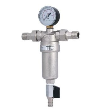 Фильтр промывной с манометром для горячей воды PF 3/4" 239.20G