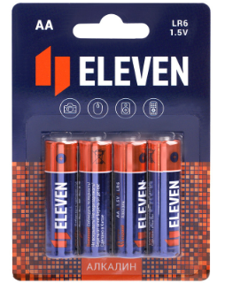 Батарейка Eleven AA (LR6) алкалиновая
