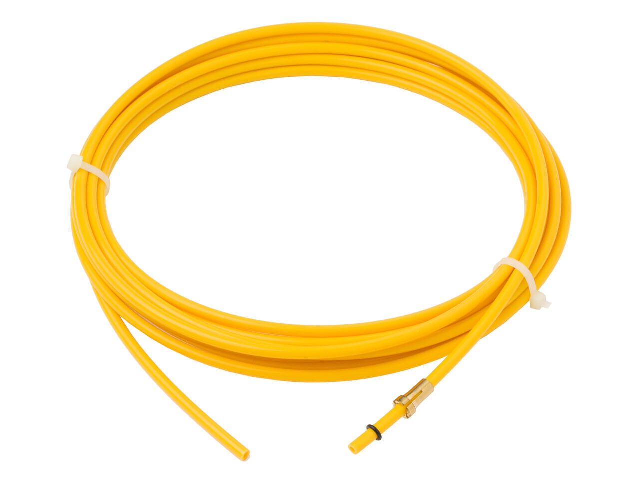 Спираль изолированная 1,2-1,6mm 3,4m (жёлтая)