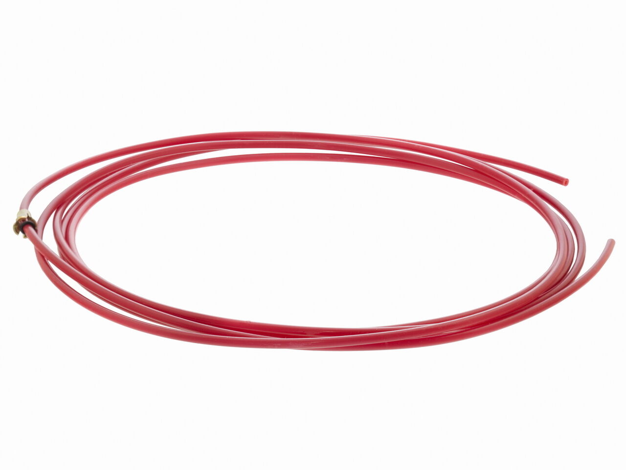 Спираль тефлоновая 1,0-1,2 мм, (красная 3,4 м) (Китай)