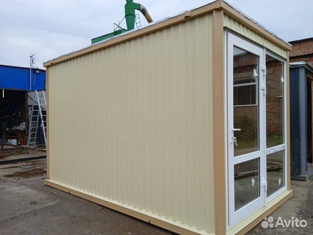 Вагончик бытовка 4х2,4х2,5 м профнастил с8 купить в Ростове-на-Дону от БЫТОВКА РнД