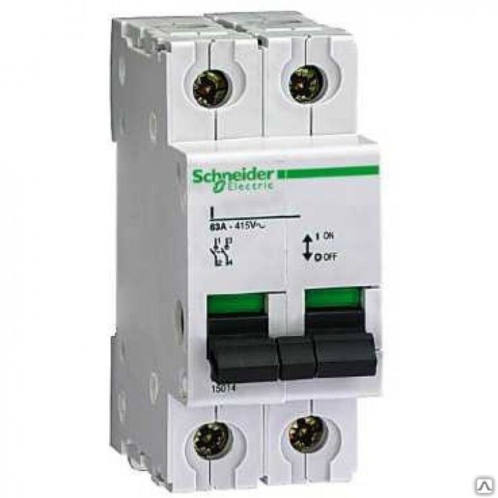 Выключатель нагрузки INTER 2п 20А, 15006 Schneider Electric