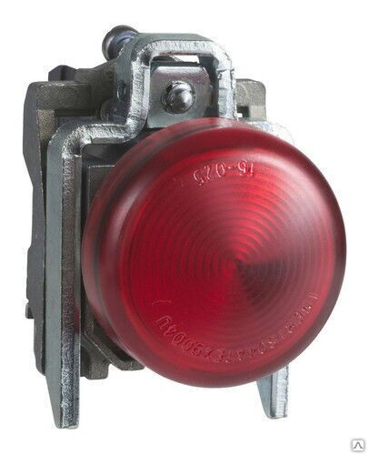 Лампа сигнальная 22 мм 250 В красная, XB4BV64 Schneider Electric