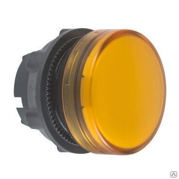 Головка сигнальной лампы 22 мм желтая, ZB5AV05 Schneider Electric