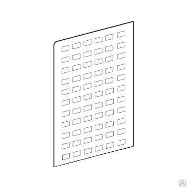 Лист с маркировочными пластинами (квадратными), ZBCY1101 Schneider Electric