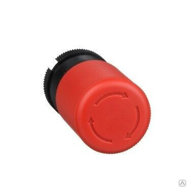 Кнопка резиновая с фиксацией красная, ZA2BS834 Schneider Electric