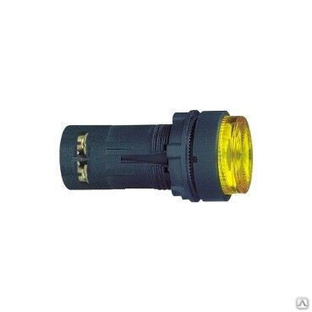 Кнопка с подсветкой 1НО без фиксации =24В желтая, XB7-EW35B Schneider Electric 