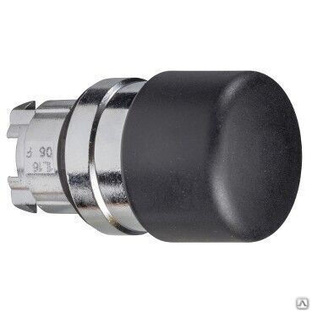 Головка для кнопки 22 мм с возвратом черная, ZB4BC24 Schneider Electric 