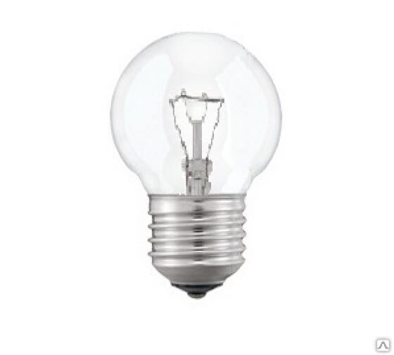 Лампа накаливания ''Шар прозрачный'' 40 Вт-230 В-Е27, TDM /0332-0002/