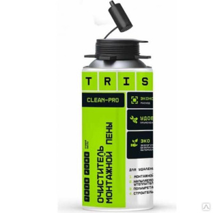 Очиститель монтажной пены профессиональный Tris Clean-Pro CL421 500 мл 