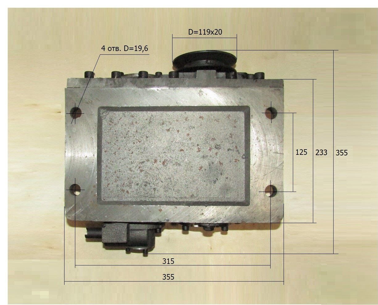 Вибратор (виброблок, редуктор) MS-330, цена в Москве от компании ДИСТ