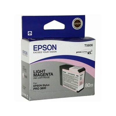 Картридж Epson T5806 Light Magenta 80 мл (C13T580600)