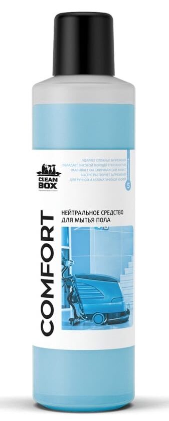 Средство для мытья пола 1 л, нейтральное, CleanBox Comfort Soft, VORTEX