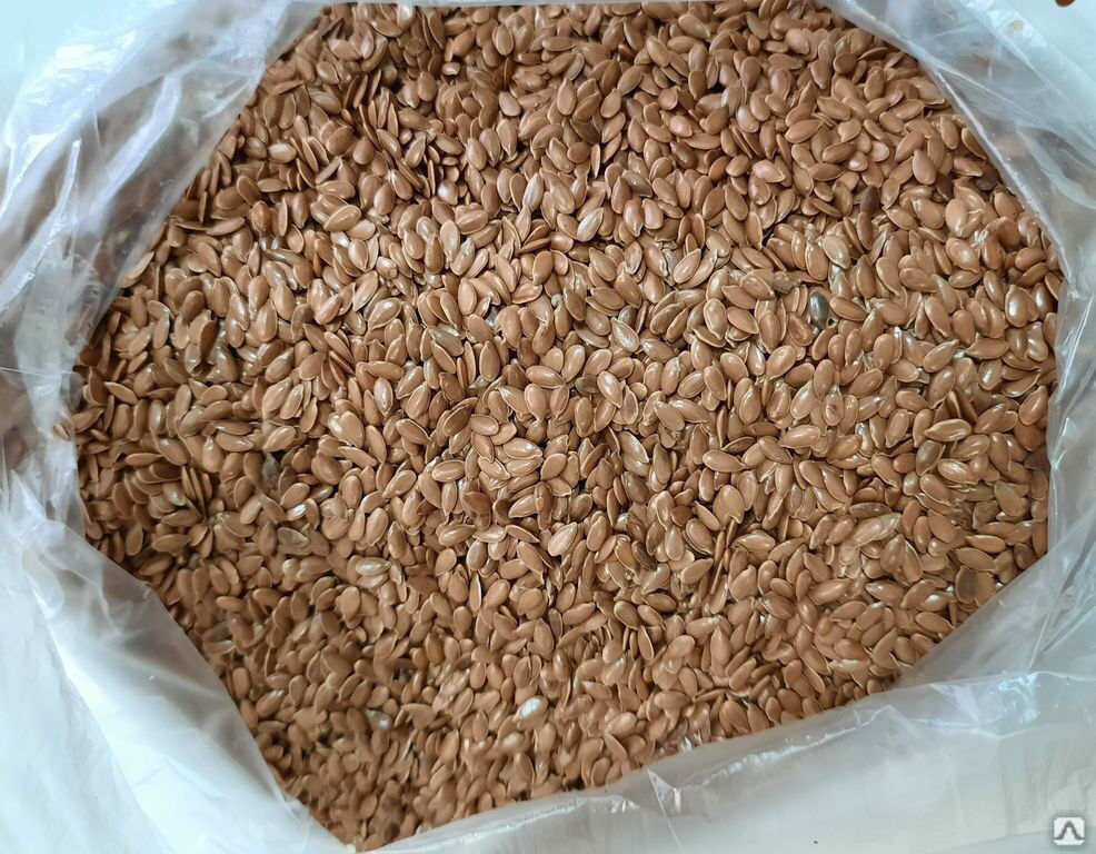 Семена льна очищенные 1 кг