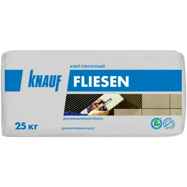 Клей для плитки Knauf Флизен 25 кг KNAUF Fliesen
