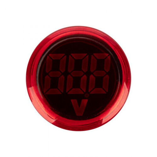 Индикатор значения напряжения красный VD22 70-500 В 3