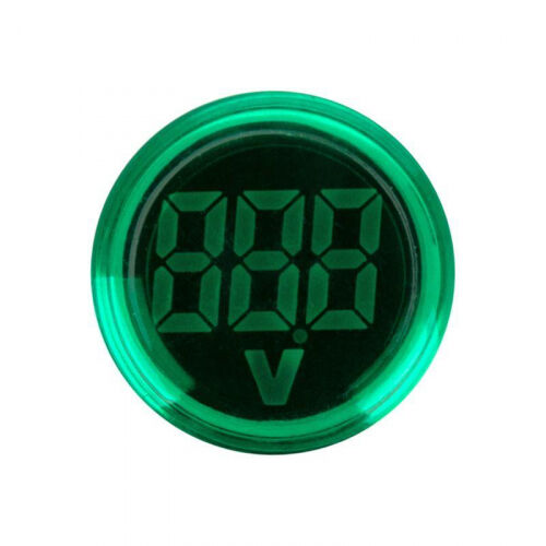 Индикатор значения напряжения зелёный VD22 70-500 В 3