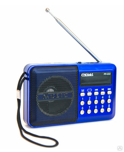 Радиоприемник "Сигнал РП-222", 3*АА, 220V, акб 400мА/ч, USB, SD, дисплей #1