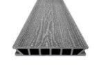 Террасная доска Deckron Woodlike 153х28х4000 мм серый