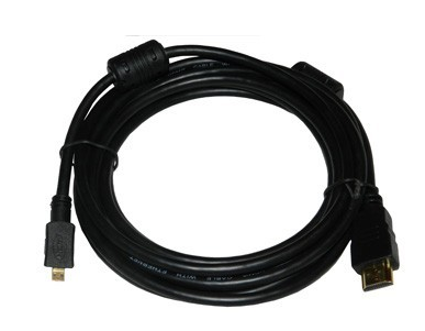 Аудио видео кабель HDMI-micro HDMI, GOLD, 3м
