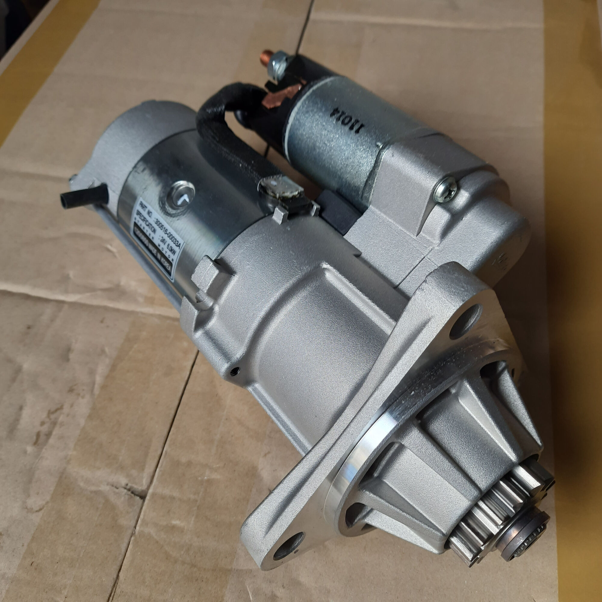 Стартер Doosan 300516-00033A купить во Владивостоке - Тех-Маунт