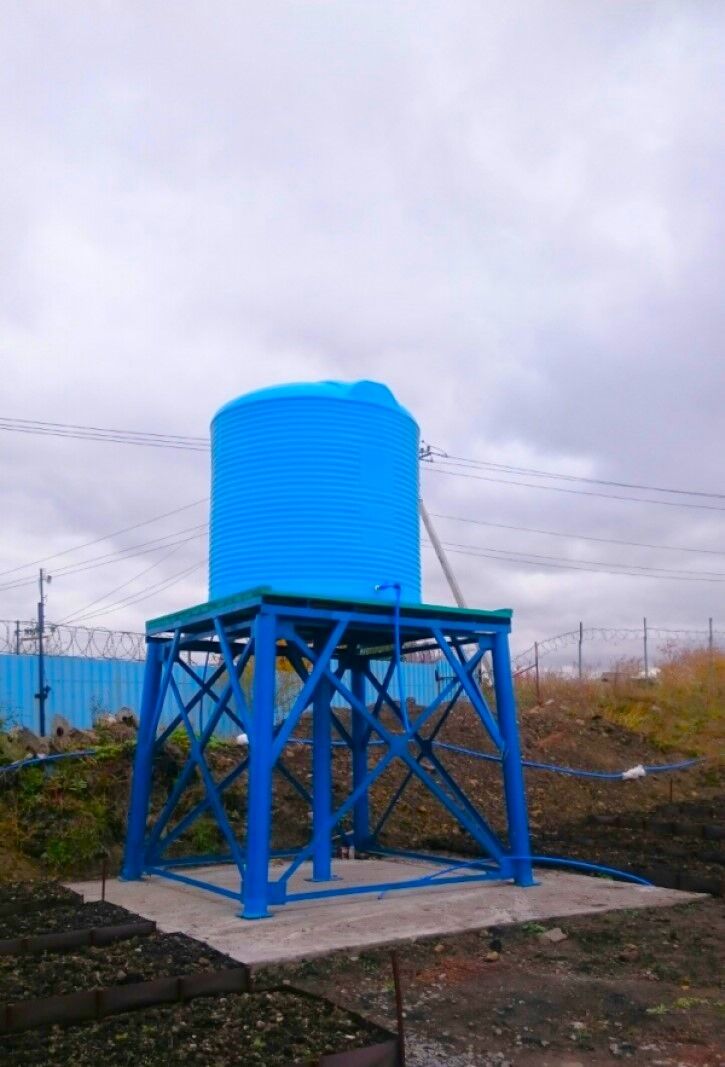 Накопительная емкость 10000 литров (10 куб.м) для водоснабжения и полива в СНТ, садоводческих товариществах 4