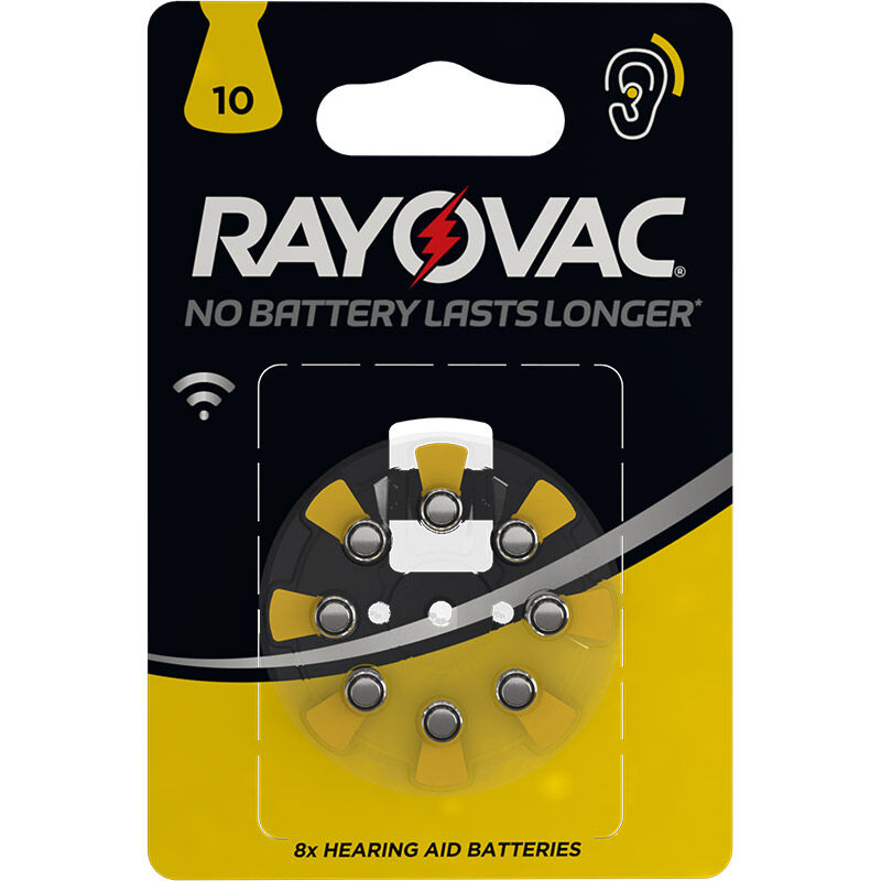 Элемент питания для слухового аппарата "Rayovac" Extra ZA10 BL-6