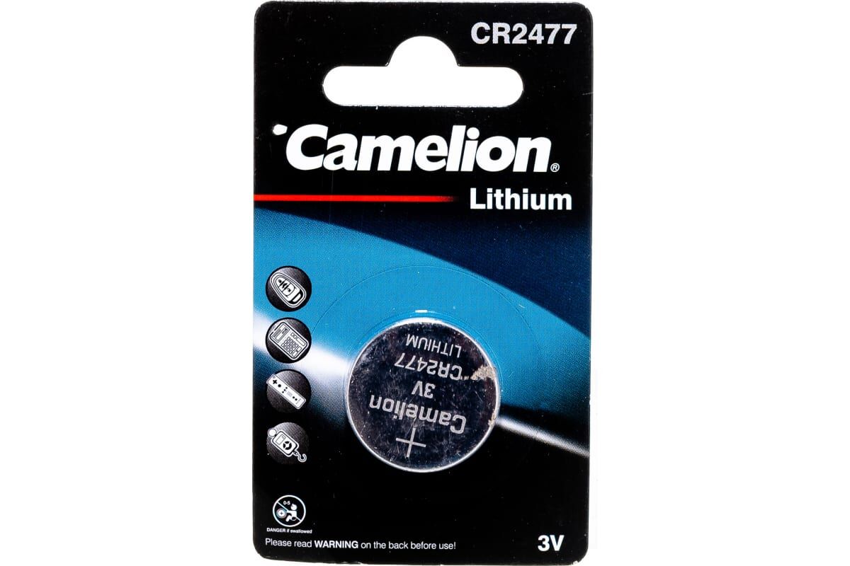 Элемент питания CR 2477 Camelion BL-1 1