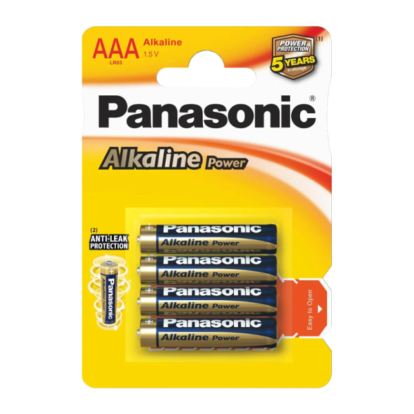 Элемент питания LR 03 Panasonic Alkaline Power BL-4