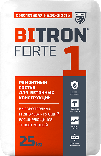Гидроизоляционная смесь Битрон 1 “Форте E ”