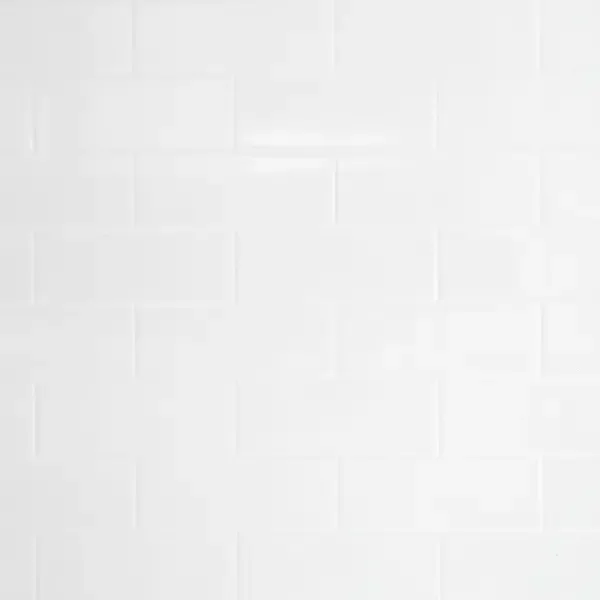 Стеновая панель Компакт брик 240x0.4x60 см HPL-пластик цвет белый