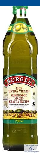 Масло оливковое "BORGES" E.V. стекло 750грх6шт