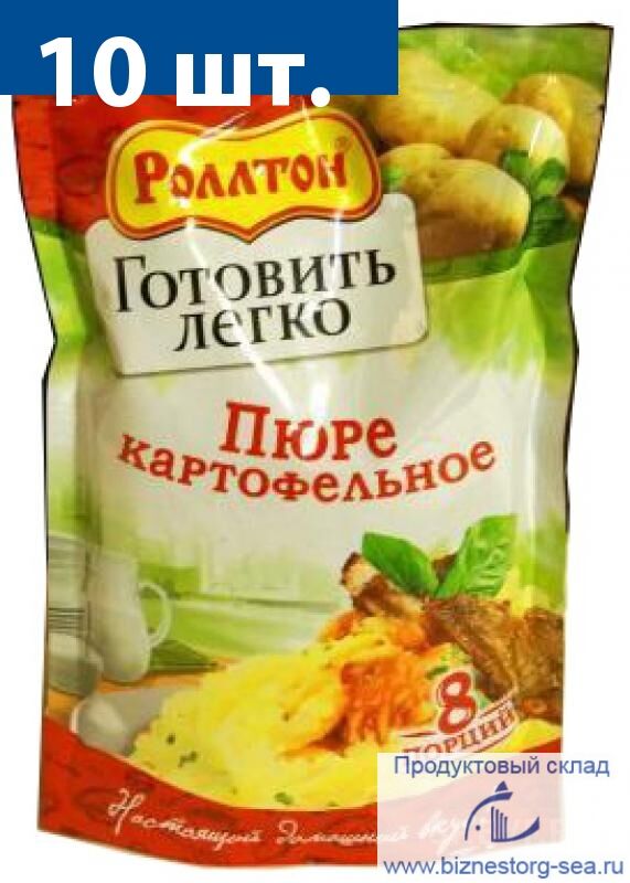Картофельное пюре "Роллтон" 240 гр. х 10 шт.