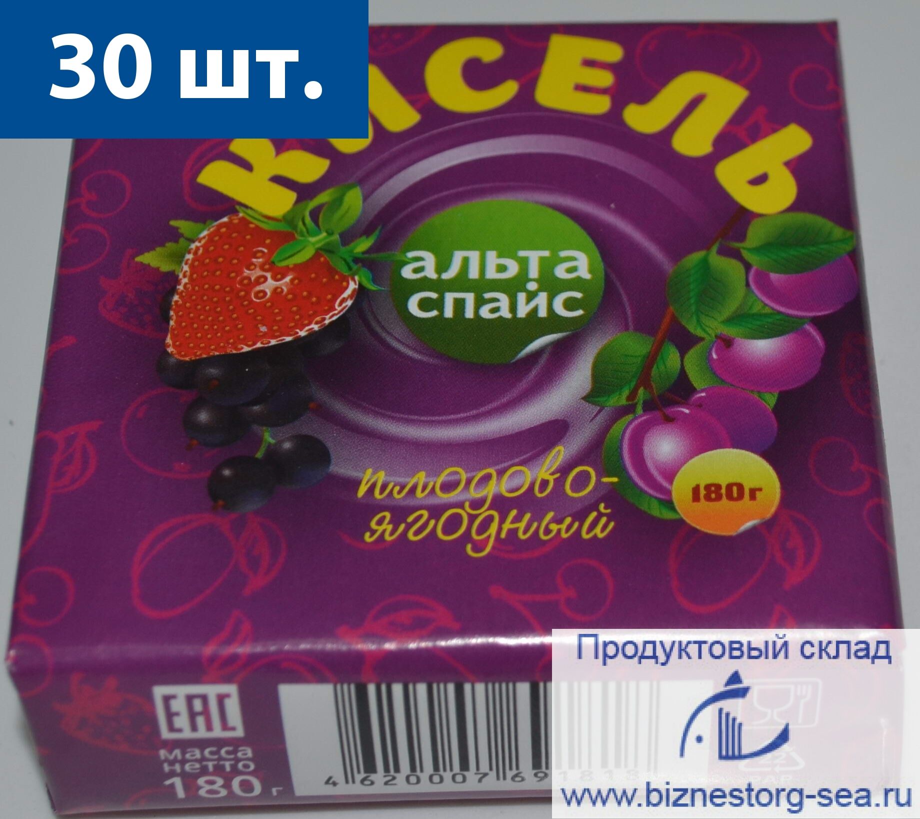 Кисель "Альтаспайс" Плодово-ягодный 220 гр. х 30 шт.