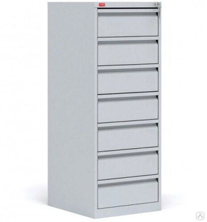 Шкаф металлический картотечный (картотека) КР-7 