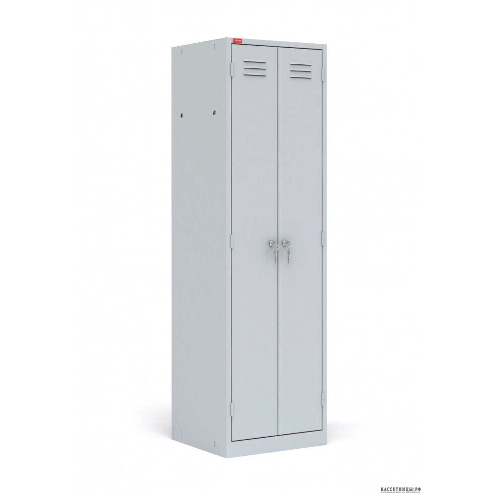 Металлический шкаф для одежды ШРМ-АК/600 двухсекционный