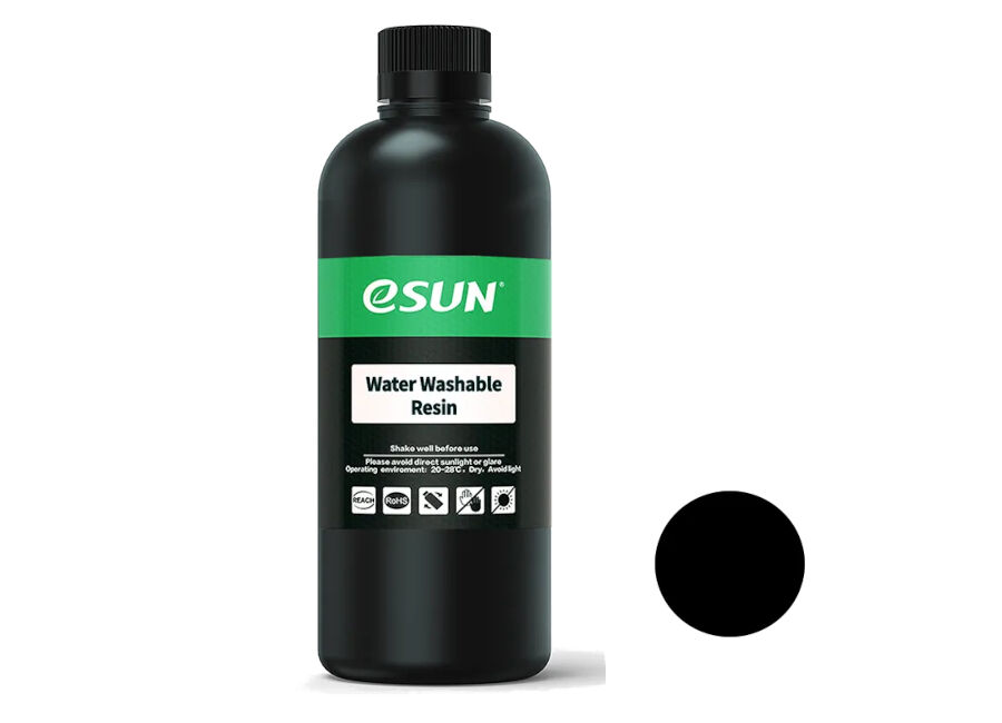 Esun Фотополимерная смола Water Washable, черная, 0,5 кг