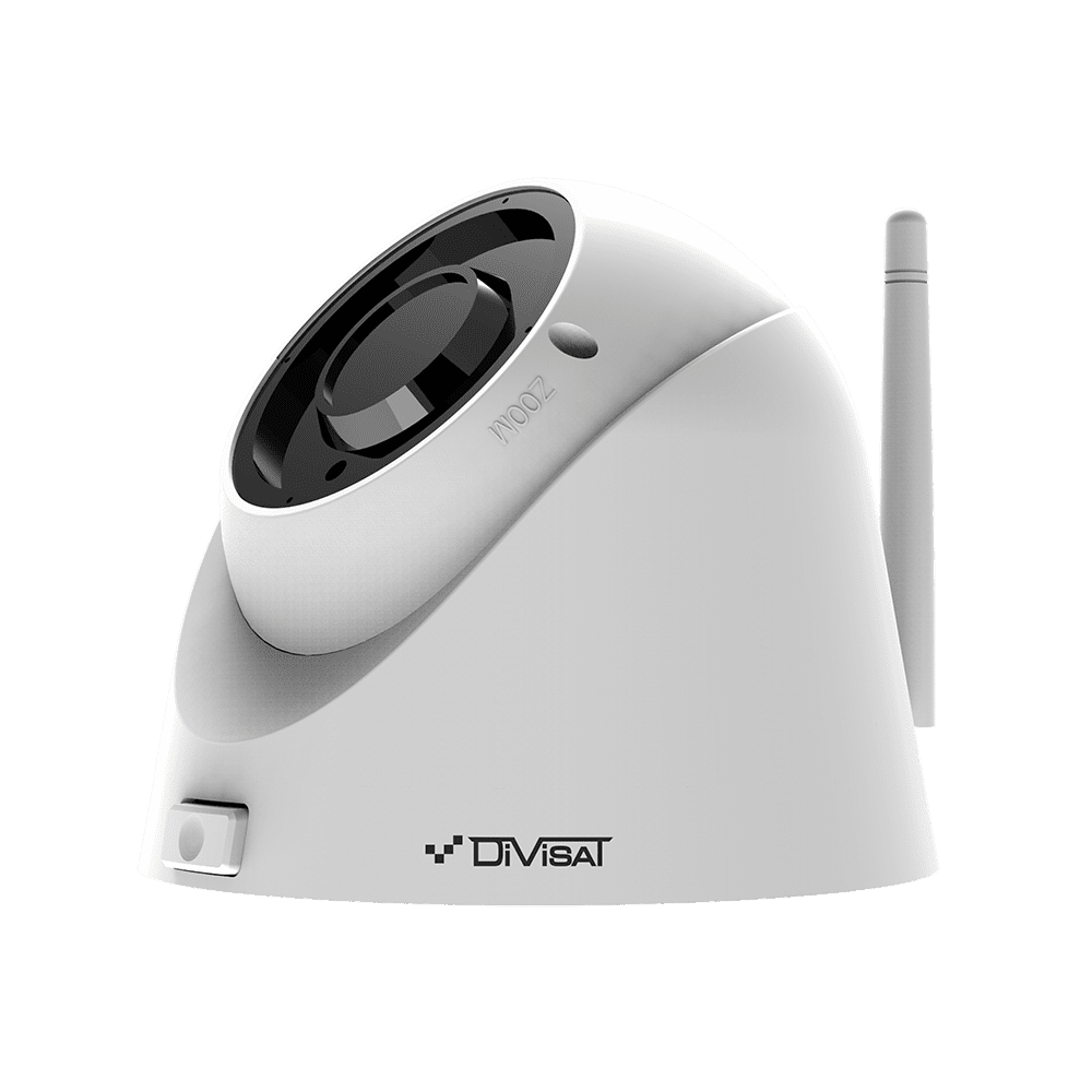 Купольная IP-камера (Dome) DiviSat DVI-D241W SD 4Mpix 2.8mm