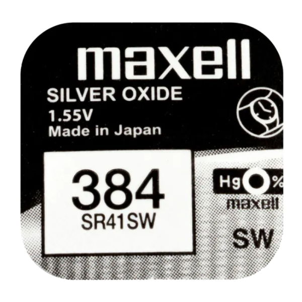 Элемент питания 384 SR41SW G3 "Maxell" BL-1