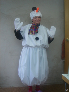 Карнавальный костюм Снеговик 