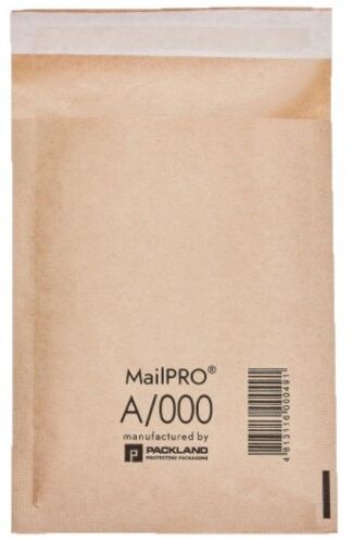 Пакет с воздушной подушкой, Mail Lite Kraft А/000, 110*160 мм В упаковке 100 шт Pack24