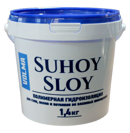 Гидроизоляция VOLMA Suhoy Sloy 1.4 кг, Волма