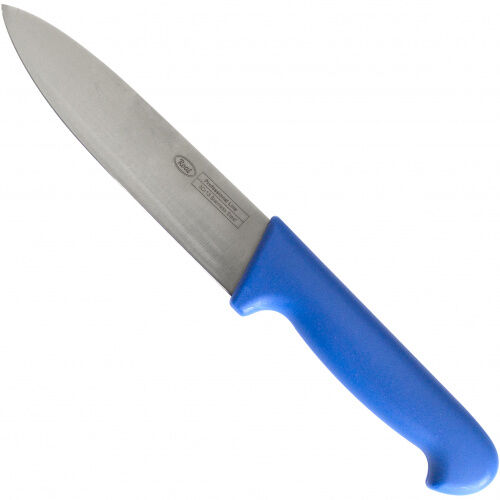 Нож поварской 16см Roal синяя пластиковая ручка