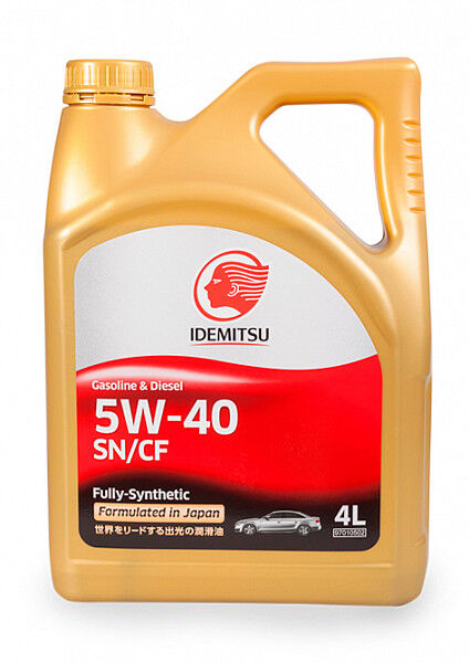 Моторное масло Idemitsu 5W-40 SN/CF F-S 20л