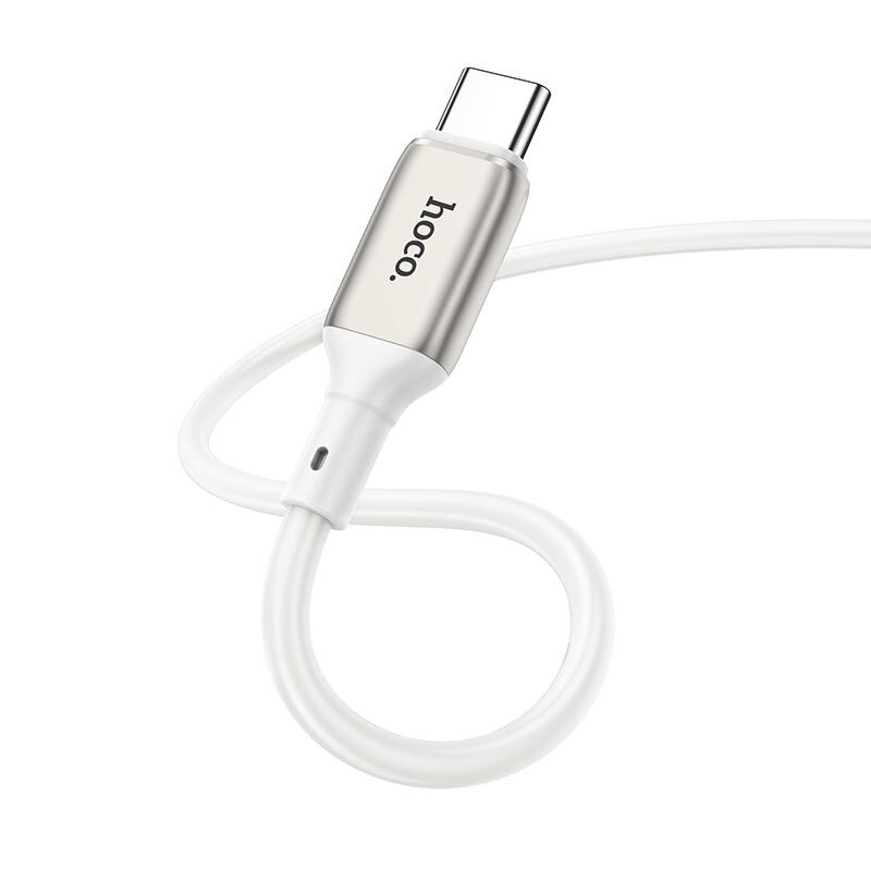 USB кабель шт.USB (A) - шт.Type-C "Hoco" X66 3.0A, 1м, белый 2