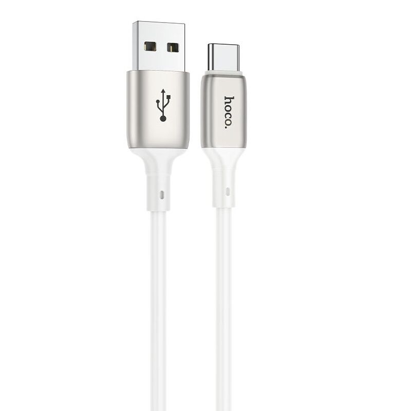 USB кабель шт.USB (A) - шт.Type-C "Hoco" X66 3.0A, 1м, белый 3