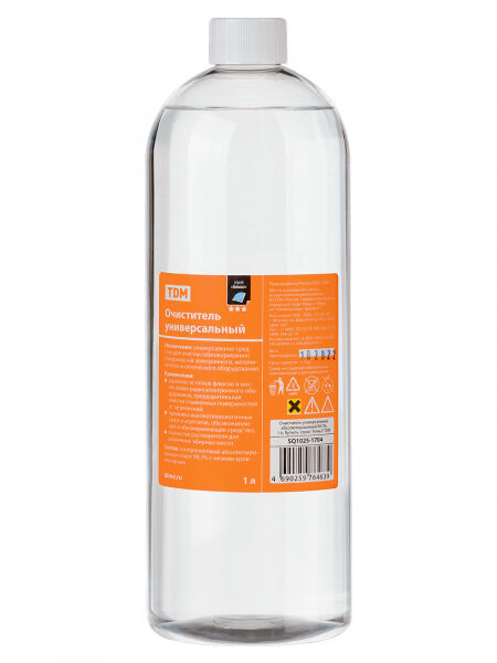 Очиститель универсальный, абсолютированный 99.7%, 1 л, бутыль, серия "Алмаз" TDM ELECTRIC