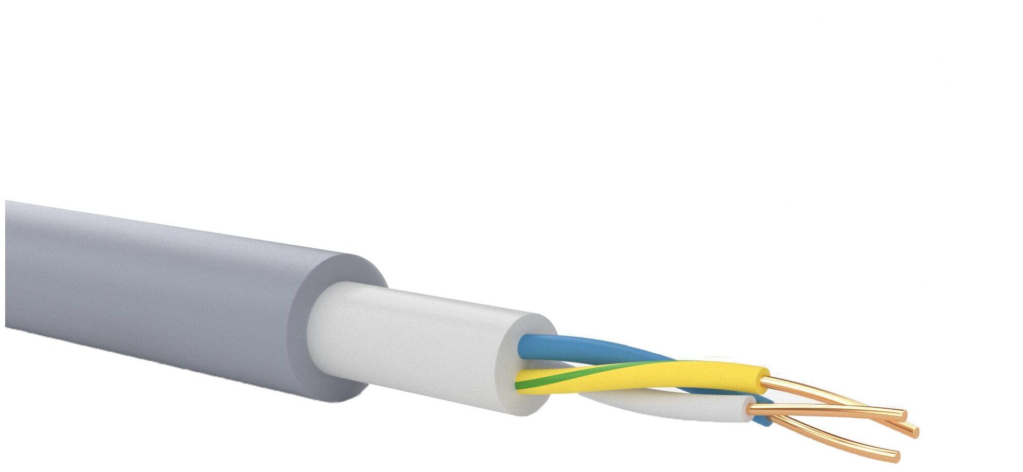 NYM-J кабель 3х1.5-0.66кВ