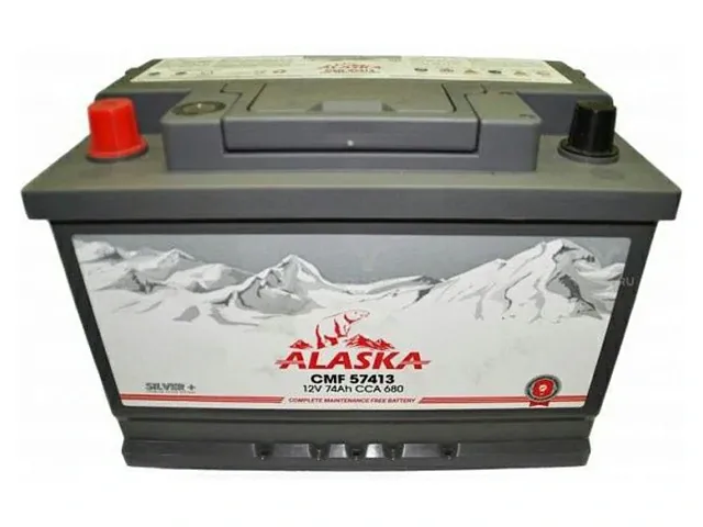 Аккумулятор Alaska Silver 57413 74Ah